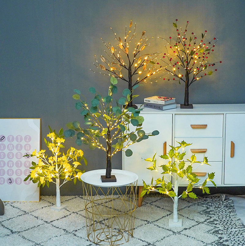 Night Light Led Fairy Lights Battery Powered Bedroom Decoration Bedside Lamp Garland Light for Home Christmas Creative Ornaments