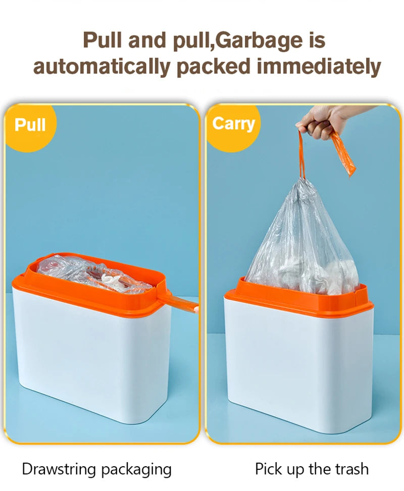 New Induction Trash Can Smart Sensor Garbage Bin Automatic Sealing 18L Kitchen Bathroom Waterproof Large Privacy Trash Bin