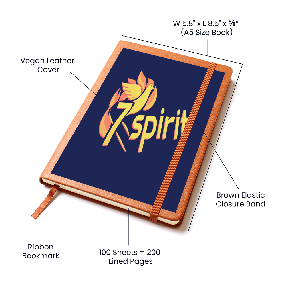 Graphic journal 7Spirit avec un design esthétique et spirituel