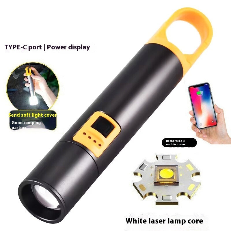 LED Strong Light Charging Long-lasting Bright Long-range Flashlight