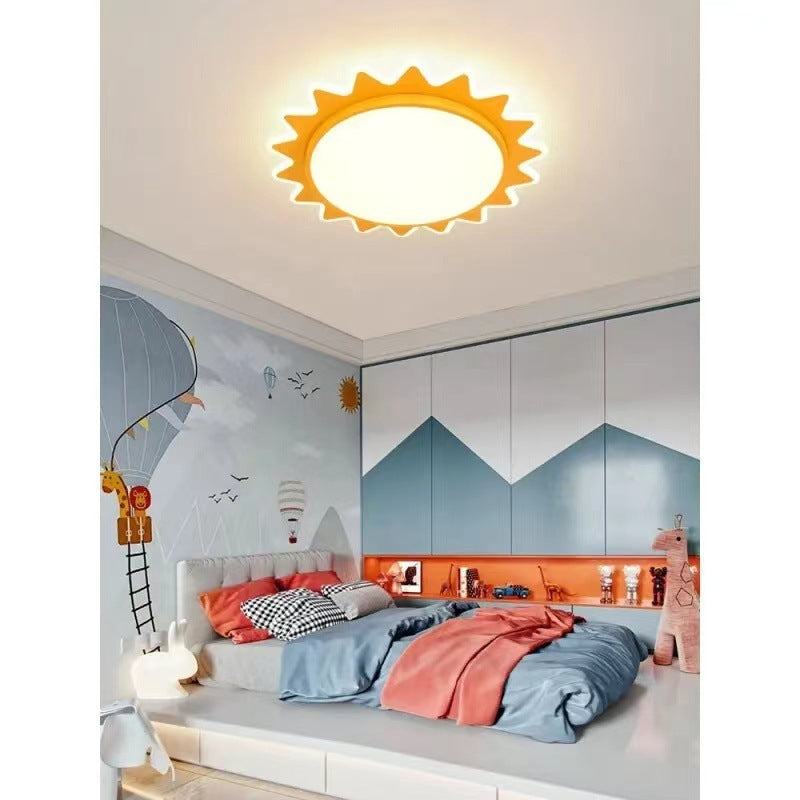 Children's Room Cartoon Eye Protection Sun Ceiling Lamp